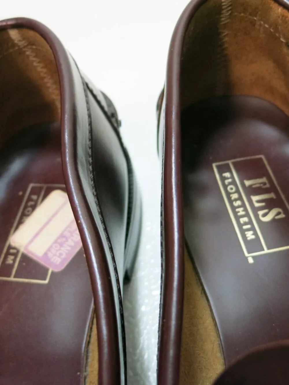 Florsheim FLS Strap Penny Loafers Moccasin Dress Shoes Men's Footwear 9.5 EEE